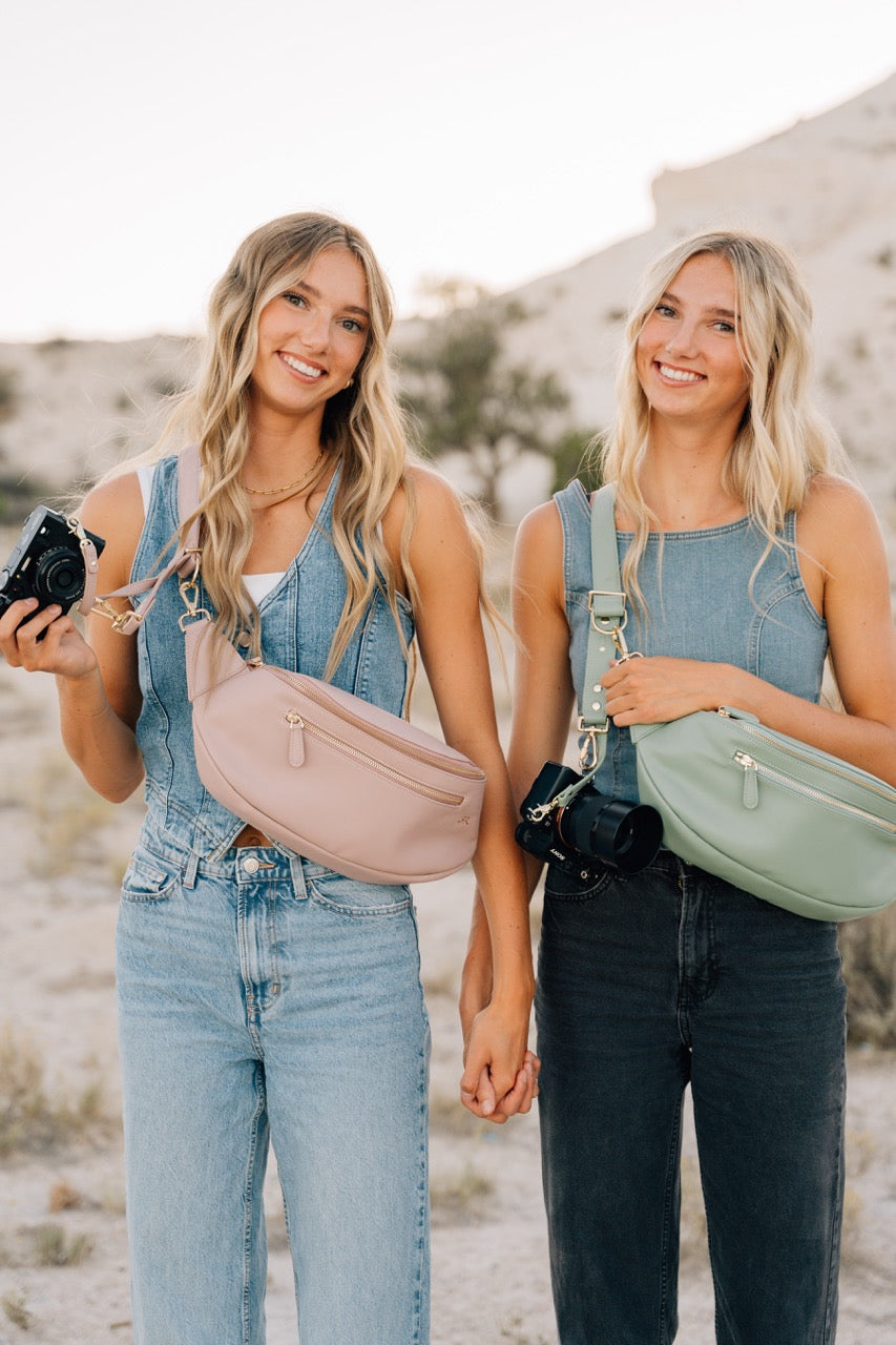 LIMITED EDITION Pink and Sea Green Sidekicks · Ruby+Rae